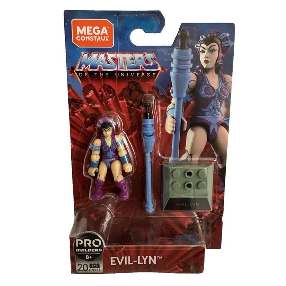 Mega Construx MOTU Evil-Lyn GNV31 Pro Builders Masters Universe Figure MOC - Picture 1 of 3